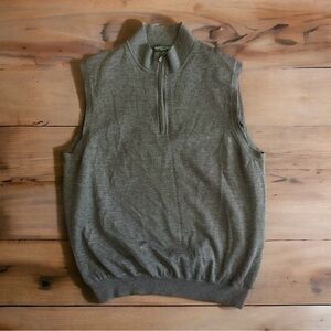 Fairway & Greene Signature - Italian Merino Wool Vest - Gray - Size XL
